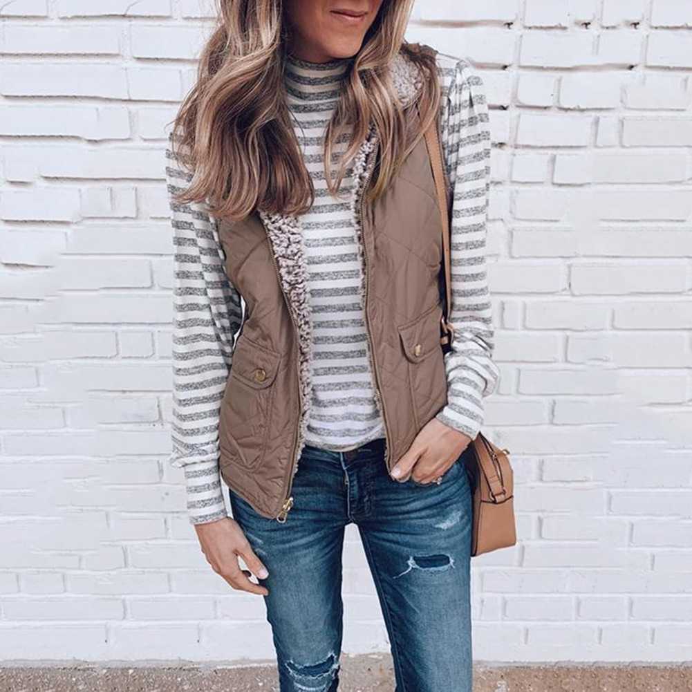 womens-quilted-cotton-vest-with-fur-inside